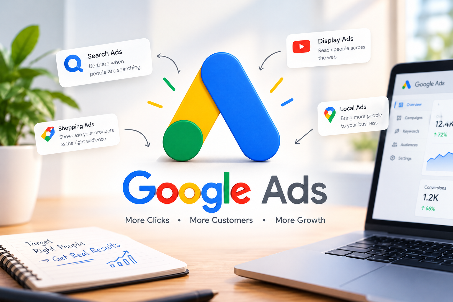 Google Ads management services by Digital Marketer in Santacruz