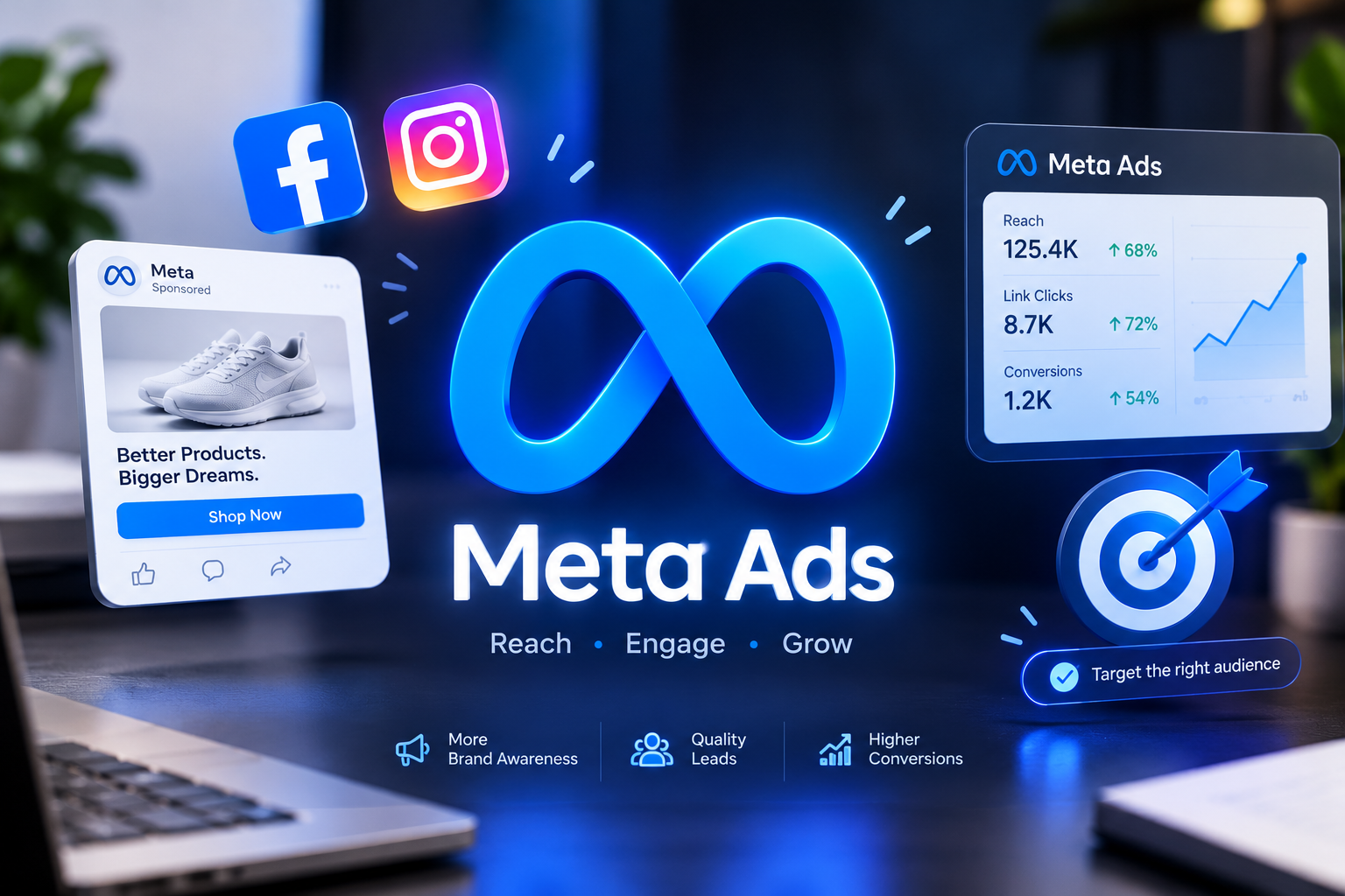 Meta Ads services by Digital Marketer in Santacruz